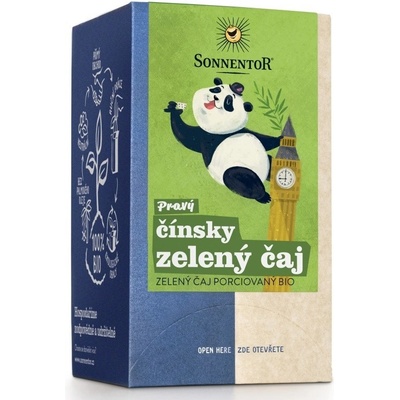 Sonnentor Pravý čínský zelený čaj Bio 18 x 1,5 g