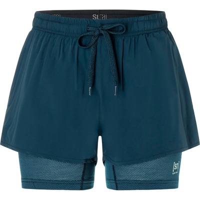 super. natural Дамски къси панталони super. natural Women's Double Layer Shorts - Blueberry - размер XS (112-2815-0311)