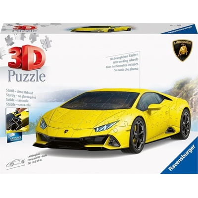 Ravensburger 3D puzzle Lamborghini Huracán Evo Žlté 108 ks