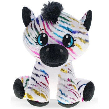 Mikro Зебра Star Sparkle плюшена 24см седяща