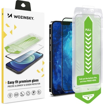 Wozinsky Скрийн протектор от закалено стъкло с монтажна рамка Wozinsky Premium Glass 9H за iPhone 14, с черна рамка (KXG0072279)