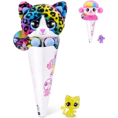 EP Line Zvířátko Coco Rainbow s překvapením 6 druhů v kornoutu ep9631