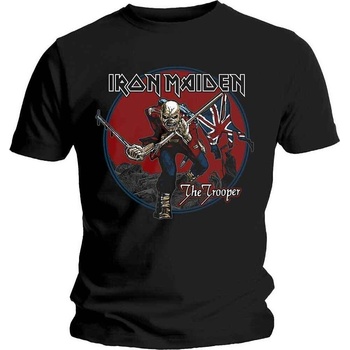 Iron Maiden Риза Trooper Red Sky Unisex Black M (IMTEE71MB02)