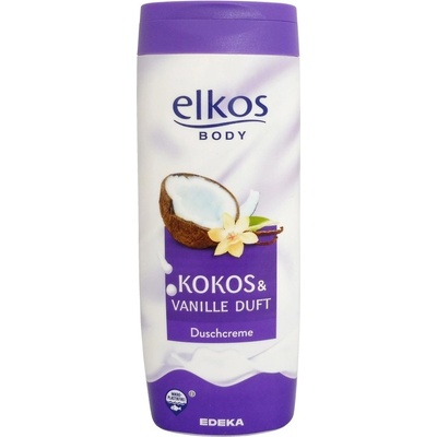 Elkos Kokos & Vanilka sprchový krém 300 ml