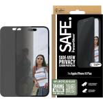 Panzer Стъклен протектор SAFE за iPhone 16 Plus, Privacy, Ultra-Wide Fit