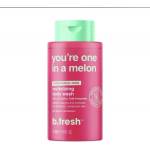b.green B. fresh you're one in a melon Душ гел ексфолиращ с плодови ензими, 473 мл