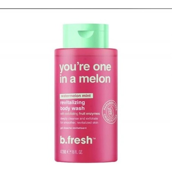 Image 1 of b.green B. fresh you're one in a melon Душ гел ексфолиращ с плодови ензими, 473 мл