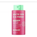 b.green B. fresh you're one in a melon Душ гел ексфолиращ с плодови ензими, 473 мл