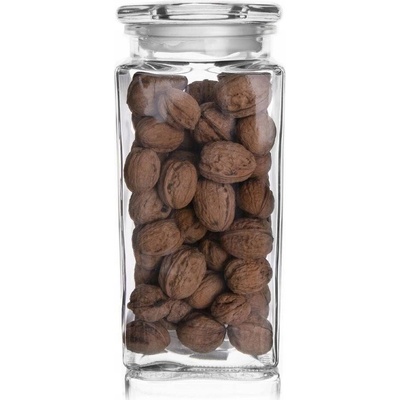 Orion Sklenená dóza s viečkom 1,8 l hranatá