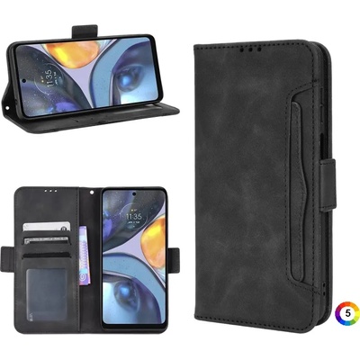 Motorola Moto G22 Wallet Кожен Калъф и Протектор