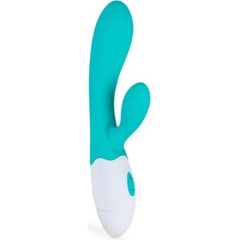 Good Vibes Only Blis Rabbit rechargeable clitoral vibrator turquoise