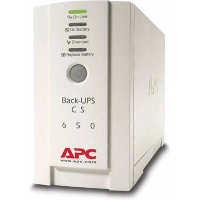 APC Back-UPS CS 650VA, USB or serial connectivity (BK650EI)