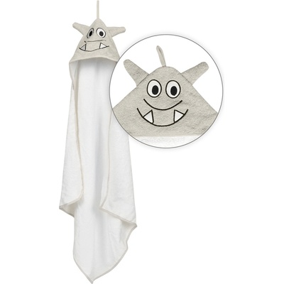 Babymatex Bavlnená osuška pre bábätko s kapucňou Jimmy 80x80cm Upírek