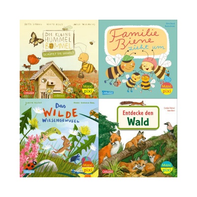 Maxi-Pixi-4er-Set 111: Meine Natur-Bilderbücher (4x1 Exemplar)