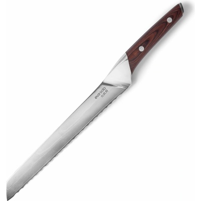Eva Solo Nôž na chlieb NORDIC KITCHEN 24 cm, hnedá