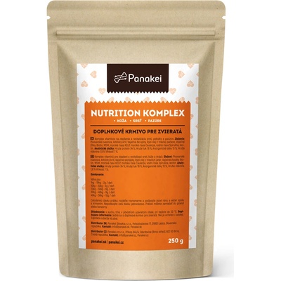 Panakei Multivitamín pre psov 250 g