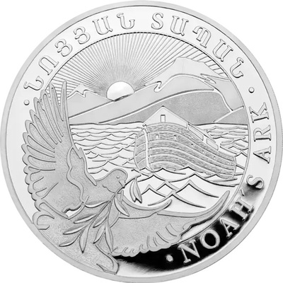 LEV Leipzig PMF Strieborná minca Noemova archa 2026 1/2 oz