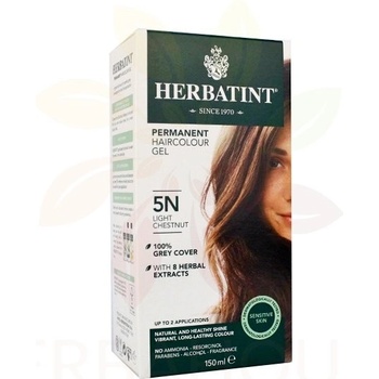 Herbatint permanentná farba na vlasy svetlý gaštan 5N 150 ml