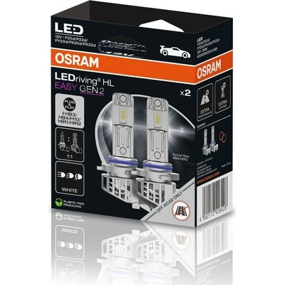 Osram LEDriving HL EASY HB3/HIR1/H10/HB4/HIR2 6500K 2ks