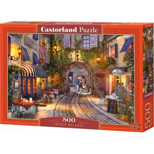Castorland Пъзел Castorland от 500 части - Френска алея (B-53261)
