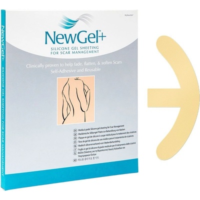 Newgel+ béžová náplast ve tvaru kotvy 2 ks