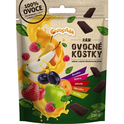 OVOCŇÁK Ovocné kostky mix chutí 130 g