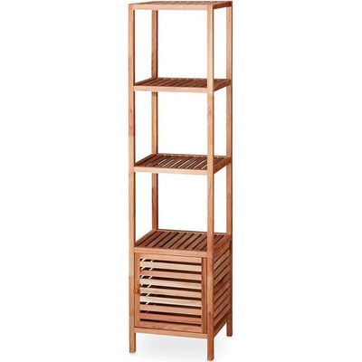 Regál Naturel Home 35,5x160x39,5 cm ořech mat HOMEREG5