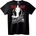 NOONEBRAND Тениска Невероятен Г-н Страхотен - 2XL, Black