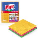 Magic Clean Универсална кърпа 3бр. Magic clean (mc 0100)