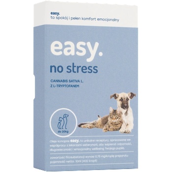 easy Easy. Конопено масло за кучета и котки No Stress над 20 кг