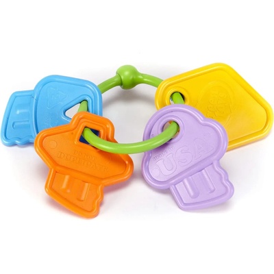 Green Toys Бебешка дрънкалка Green Toys - Връзка с ключове (KYSA-1037)