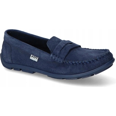 Morreno dámské semišové mokasíny tmavě modré