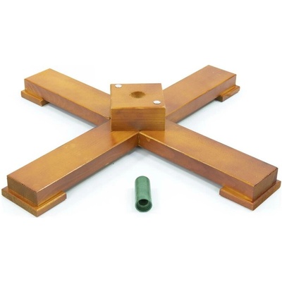 Elma Dřevěný stojan na vánoční stromek s průměrem držáku 33 mm EL-STD – Zboží Mobilmania