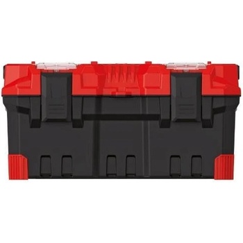 PROSPERPLAST TITAN PLUS Plastový kufr na nářadí červený 496 x 258 x 240 mm NTP20A