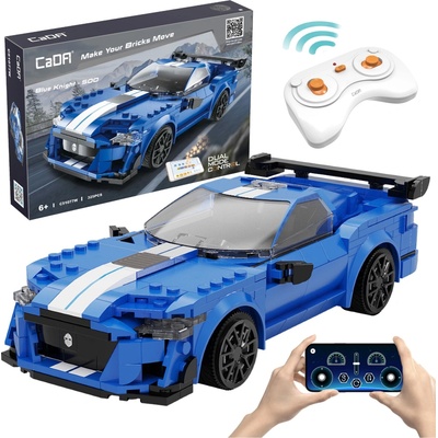 mamido technic R/C športové auto Blue Knight na diaľkové ovládanie modré