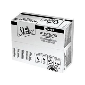 Sheba Drůbeží výběr 72 x 85 g