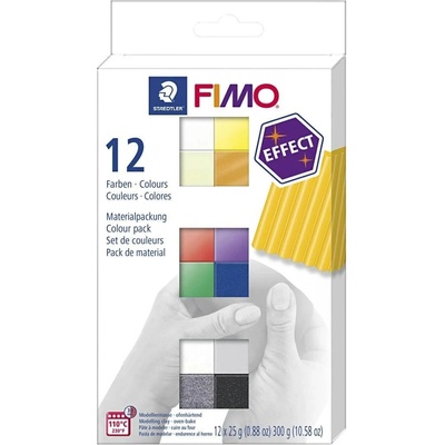Creativ Company Plastilina Fimo Effect 12 Colours (78330)