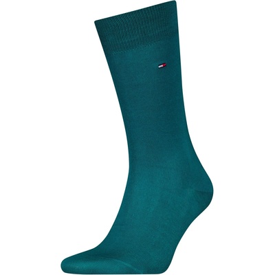 Tommy Hilfiger Чорапи Tommy Hilfiger Men's Crew Socks - Turquoise