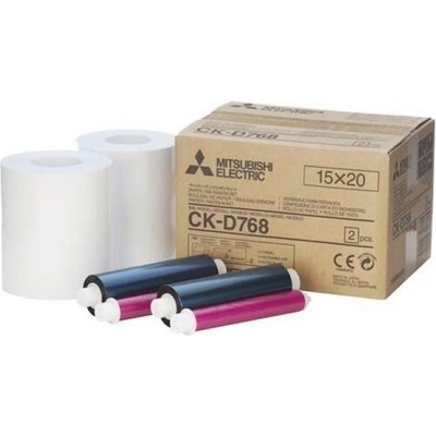 MITSUBISHI CK-D 768 15x20 cm 2x 200 Prints (235806)