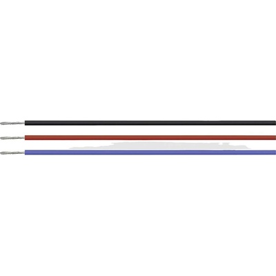 Helu 45903-50 vysokoteplotní vodič SIFF 1 x 10 mm² modrá 50 m