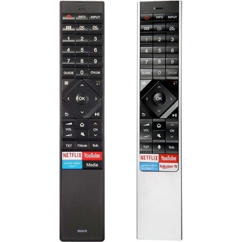 съвместим Hisense erf6a62, h50u7b, h5508b, h55u8b, h65u8b - заместител дистанционно управление (erf6a62, h50u7b, h5508b, h55u8b, h65u8b)