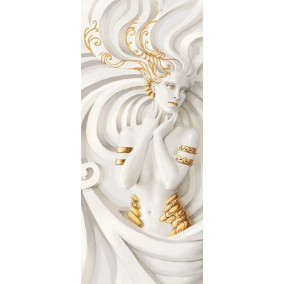 Textilomanie Fototapeta na dveře GOLDEN MERMAID 86x200 cm