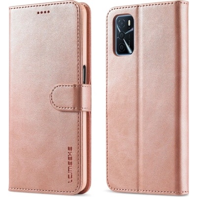 Púzdro IMEEKE Peňaženkové Oppo A16 / Oppo A16s ružové