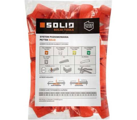 Solid 101006 Spony SOLID leveling 1mm-400+40ks