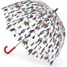 Fulton Cath Kidston Funbrella 2 desert Cowboy C723 deštník dětský průhledný