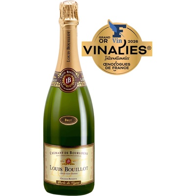 Louis Bouillot Perle de Vigne Cremant de Bourgogne 12% 0,75 l (holá láhev)