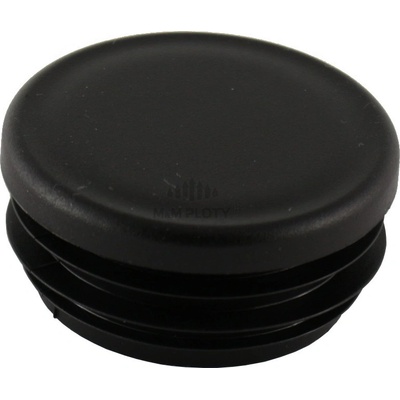 Plastová záslepka průměr 60 mm, černá