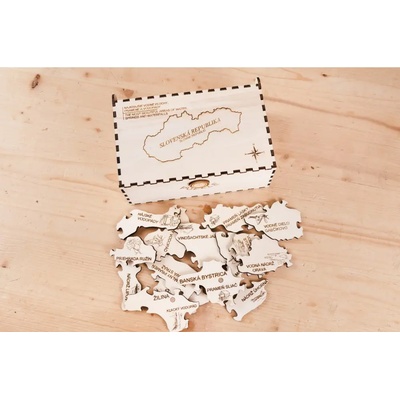 Danson - Puzzle Vodné plochy drevené puzzle v krabičke - 1 - 39 piese