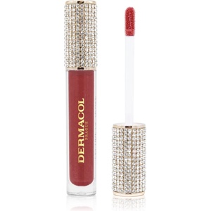 Dermacol Diamond Edition Peptide Lip Glaze гланц-грижа за устни с пептиди цвят 05 Hot Affair 2.5ml