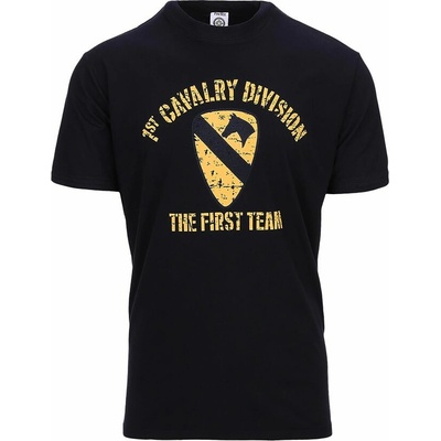 Fostex Garments tričko 1st Cavalry Division čierne